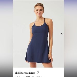 Outdoor Voices Exercise Dress- Navy XL